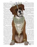 Boxer and Tiara, Full Fine Art Print