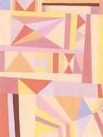 Blush Structure I Fine Art Print