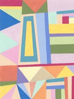 Confetti Structure I Fine Art Print