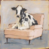 Moo-ving In II Fine Art Print