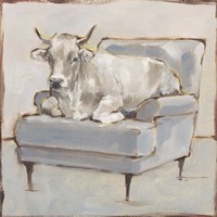 Moo-ving In III Fine Art Print