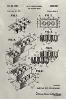 Patent--Lego Fine Art Print