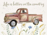 Nostalgic Farm II Fine Art Print