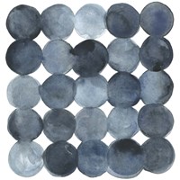 Blue Grey Density I Framed Print