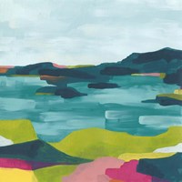 Kaleidoscope Coast I Fine Art Print