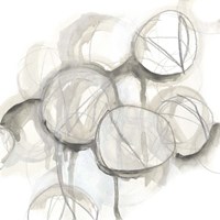 Neutral Lanterns IV Framed Print