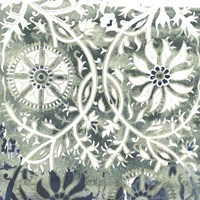 Flower Stone Tile VII Fine Art Print