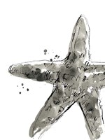 Ink Coast I Framed Print