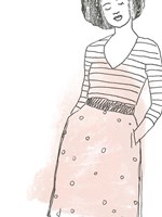 Fashion Sketches II Fine Art Print