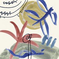 Sunburst Abstract III Framed Print