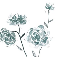 Traces of Flowers III Framed Print