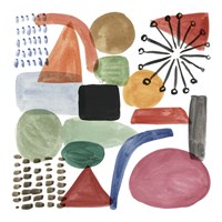 Colour Code I Framed Print