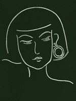 Malachite Portrait II Fine Art Print