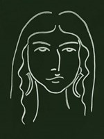 Malachite Portrait VI Fine Art Print