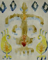 Bohemian Ikat III Framed Print