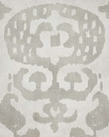 Shadow Ikat I Framed Print