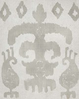 Shadow Ikat III Framed Print