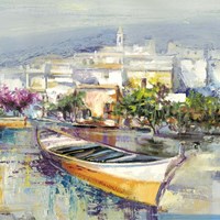 Paese Mediterraneo (detail) Fine Art Print