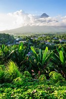 View From The Daraga Church On The Mount Mayon Volcano, Philippines Fine Art Print