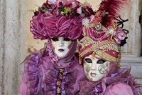 Venice At Carnival Time, Italy Fine Art Print