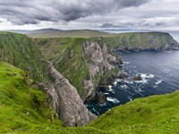 Hermaness National Nature Reserve On Unst Island Shetland Islands Fine Art Print