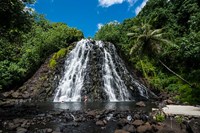 Kepirohi Waterfall, Pohnpei, Micronesia Fine Art Print