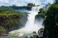Largest Waterfalls, Foz De Iguazu, Argentina Fine Art Print