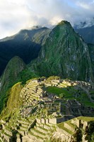 Peru, Machu Picchu, Morning Fine Art Print