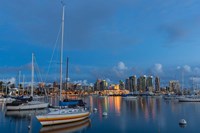 San Diego Harbor Skyline Fine Art Print