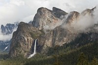California, Yosemite, Bridalveil Falls Fine Art Print