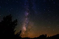 The Milky Way Above Dusy Basin, Kings Canyon National Park Fine Art Print
