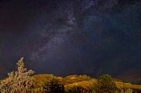 Milky Way Above Mountains, Colorado Fine Art Print