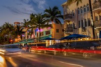 Ocean Drive In South Beach, Florida Fine Art Print