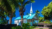 St Peter's Catholic Church, Kailua-Kona, Hawaii Fine Art Print