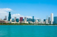 Skyline Of Chicago, Illinois Fine Art Print