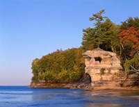 Chapel Rock Overlooks Lake Superior Fine Art Print