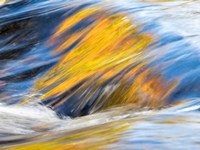 Flowing Rapids Of The Ontonagon River Fine Art Print