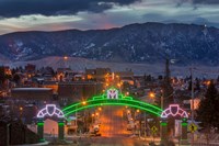 Park Street In Butte, Montana Fine Art Print