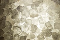 Close-Up Of A Pile Of Rock Salt, York, Maine Fine Art Print