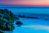 Cape May In Aqua, New Jersey Fine Art Print