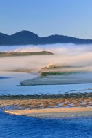 Fog Over Netarts Bay, Oregon Fine Art Print