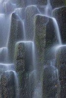 Uwaterfalls Over Basalt Columns, Oregon Fine Art Print