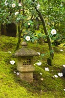 Spring Pagoda, Portland Japanese Garden, Oregon Fine Art Print