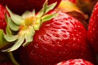 Close-Up Of Fresh Strawberry Fine Art Print