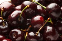 Close-Up Of Fresh Cherries Fine Art Print