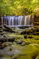 Oneida Falls Cascade, Pennsylvania Fine Art Print