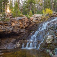 Provo River Falls, Utah Fine Art Print