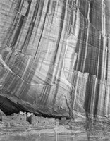 White House Ruin Canyon De Chelly, Utah (BW) Fine Art Print