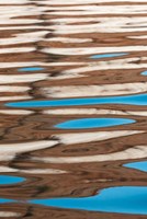 Colorful Abstract Reflections Of Canyon Walls On Lake Powell Fine Art Print