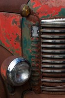 Rusted And Abandoned International Truck Fine Art Print